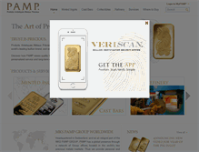 Tablet Screenshot of pamp.com